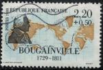 France 1988 Oblitr Used Marins et Explorateurs Bougainville Y&T 2521 SU