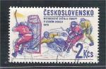 Czechoslovakia - Scott 2173  ice hockey / hockey sur glace