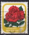 NOUVELLE ZELANDE N 652 o Y&T 1975-1979 Roses (Josphine Bruce)