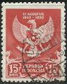 Indonesia 1950.- Aniversarios. Y&T 21. Scott 359. Michel 65.