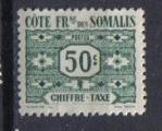  Ctes Franaises des Somalis 1947 - timbre TAXE YT 46