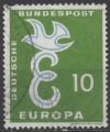 ALLEMAGNE FEDERALE N 164 o Y&T 1958 EUROPA