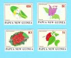 PNG PAPOUASIE NOUVELLE GUINEE PAPUA FLEURS 1996 / MNH** 