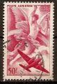 france - poste aerienne n 17  obliter - 1946