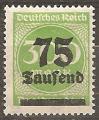 allemagne (empire) - n 262  neuf/ch - 1923