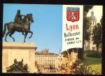 CPM neuve 69 LYON La Place Bellecour et la Statue de Louis XIV