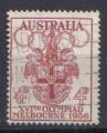 AUSTRALIE 1956 - YT 231 - JO MELBOURNE - Armoiries de la ville de Melbourne 