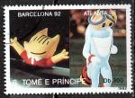 St Thomas & Prince 1992; YT 1146J; 300d, JO de Barcelone92 & Atlanta96