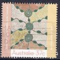 AUSTRALIE - 1988 -  Art - Yvert 1090 Oblitr