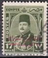 EGYPTE n 296 de 1952 oblitr  