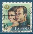 Espagne N1950 Couple royal oblitr