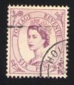 Royaume Uni 1952 Oblitration ronde Queen Reine Elisabeth Type Wilding