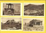 GRECE ATHENES : Lot de 4 cartes monuments antiques 