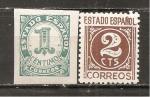 Espagne N Yvert 653/54 - Edifil 914/15 (neuf/**)