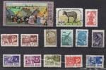 Russie(URSS) -  lot de 14 timbres oblitrs