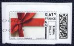 FRANCE vignette Oblitre Used Stamp Mon timbre en ligne Cadeau sur fragment