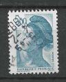 FRANCE - 1982 - Yt n 2190 - Ob - Libert de Gandon 5,00 F bleu vert