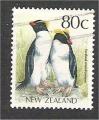 New Zealand - Scott 927   penguin / pingouin