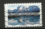 France timbre n 1371 ob anne 2017 Reflets : Chili, Patagonie