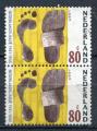 Timbre PAYS BAS 1994  Obl   N 1484  Paire verticale  Y&T   