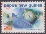 Timbre oblitr n 826E(Yvert) Papouasie-Nouvelle-Guine 1999 - New Millennium