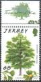 Jersey 2012 - Arbre de Jersey : Ginkgo biloba (ou arbre au 40 cus) - YT 1737 **