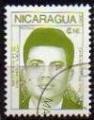 Nicaragua 1988 - Hros et martyr de la Rvolution : S. M. Delgado - YT PA 1247 