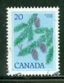 Canada 1977 Y&T 638 oblitr Timbre courant - Arbre - Sapin Douglas