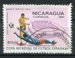 Timbre du NICARAGUA 1981  Obl  N 1152  Y&T  Football