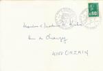 Lettre avec cachet commmoratif Service philatlique des PTT - Paris - 13/05/76