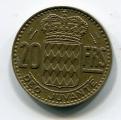 Monnaie Pice MONACO 20 Francs 1951