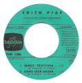 EP 45 RPM (7")  Edith Piaf  "  Exodus  "