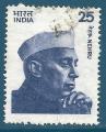 Inde N481a Nehru oblitr (type II)
