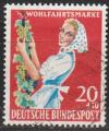 1958: Allemagne Y&T No. 170 obl. / Bund MiNr. 299 gest. (m559)