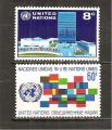 Nations-Unies - New York -  N Yvert 215/16 (neuf/**) 