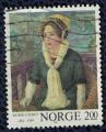 Norvge 1982 Oblitr Used crivain Sigrid Undset romancire