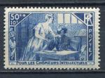 Timbre FRANCE 1935  Neuf **   N 307  Y&T  Chomeurs Intellectuels