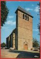 Cantal ( 15 ) Siran : Eglise, autos Dauphine et 2 CV fourgonnette 