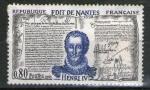 **  FRANCE   0,80 F  1969  YT-1618  " Henri IV - Edit de Nantes "  (o)  **