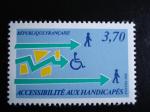 France - Anne 1988 - Accessibilit aux handicaps - Y.T. 2536 - Neuf ** Mint