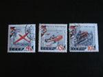 URSS - Anne 1961 - Spartakiades Sports techniques  Y.T. 2431/2433 - Oblit. Used