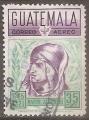 guatemala - poste aerienne n 446  obliter - 1969