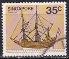 singapour - n° 340  obliteré - 1980