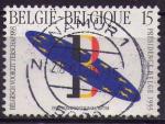 Belgique :Y.T. 2519 - Prsidence belge du Conseil de l'Europe - oblitr - 1993