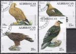 AZERBADJAN n 167/170 de 1994 oblitr  