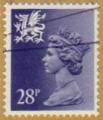 R-U/U-K (G-B) 1983 - Srie Machin, symbole Pays de Galles, 28p -YT 1090/SG W63 