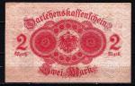 Allemagne 1914 billet 2 Mark (3) pick 55 neuf UNC