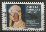 Anne 2022 timbres  issu de la srie Les grands navigateurs Amella Earhart Rf 2