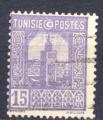 Timbre Colonies Franaises de TUNISIE  1926-28  Obl  N 125  Y&T