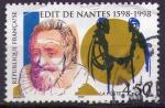 3146 - 400me anniversaire de l'Edit de Nantes - oblitr - anne 1998 